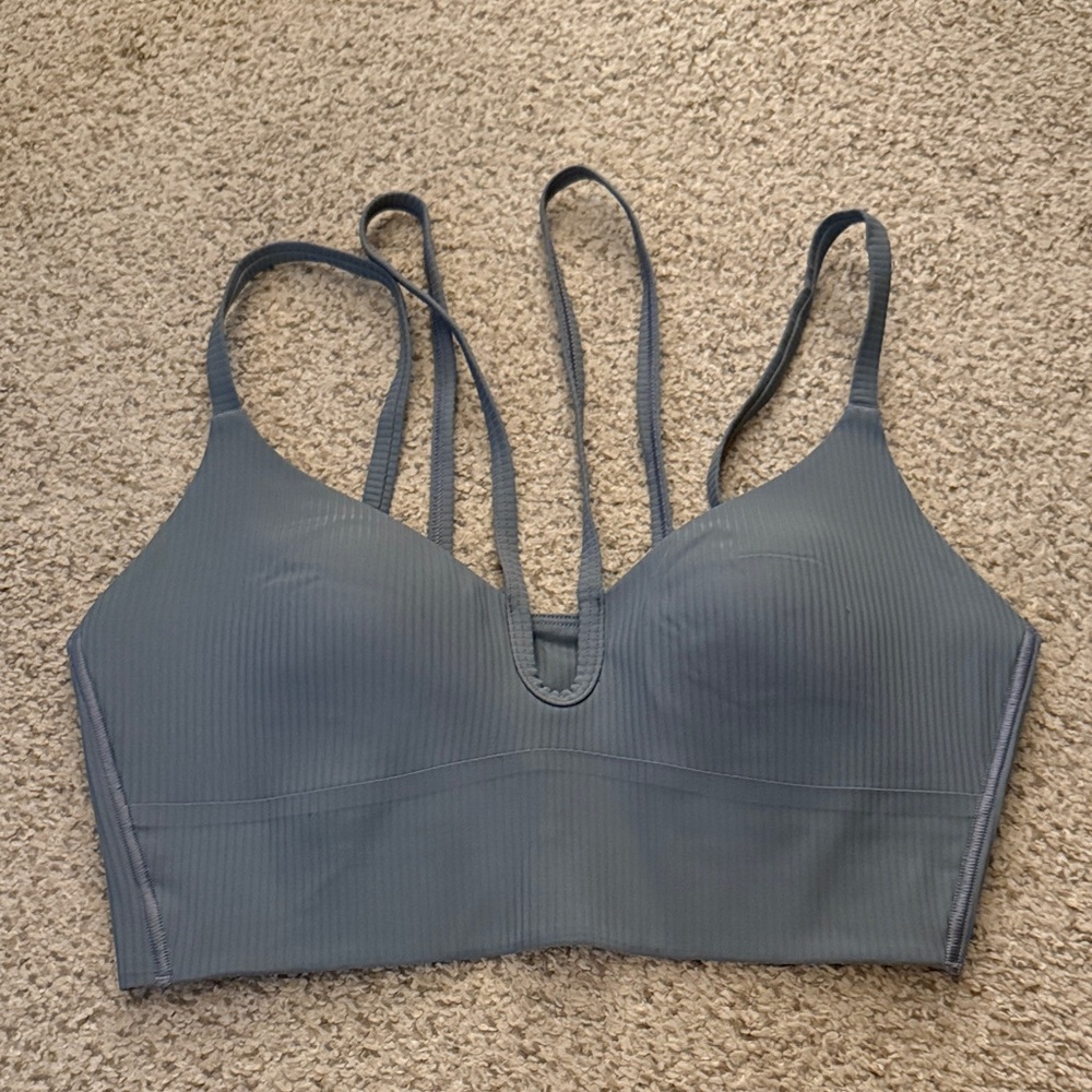 Lululemon Like a Cloud Strappy Longline Ribbed Bra *Light Support, B/C Cup